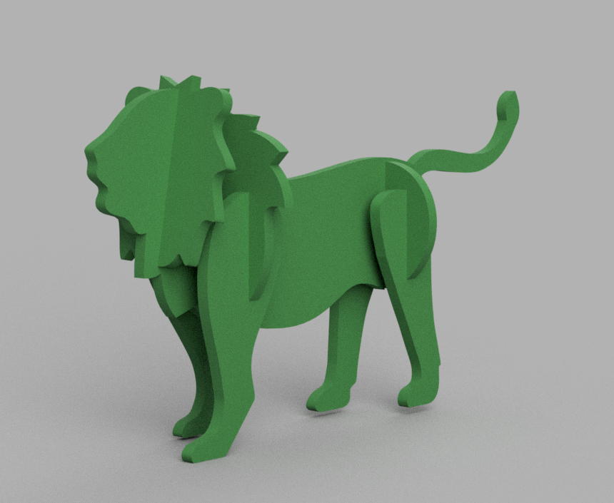Kit Card Lion #1