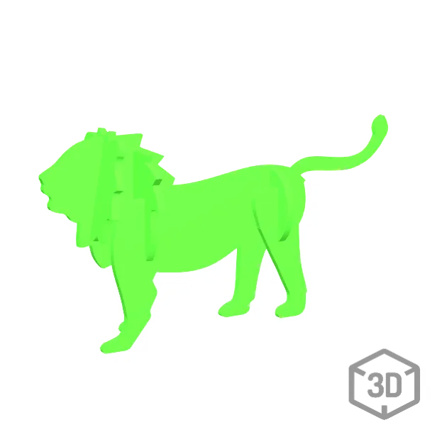Kit Card Lion #1